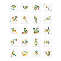 Janod Magneetkoffer Dieren 3jr 8 Janod Magneetkoffer Dieren 3jr -Janod 112585 3