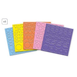 JANOD Atelier Knutselset Geo Stickers 3 Jr+ -Janod JANODatelierknutselsetgeostickers117740 3
