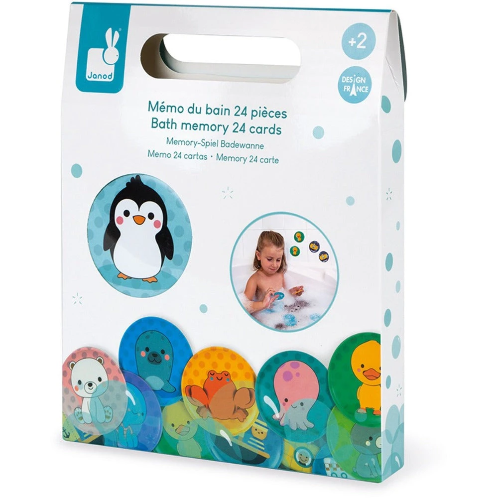 JANOD Badspeelgoed Memory 2jr+ 3 JANOD Badspeelgoed Memory 2jr+