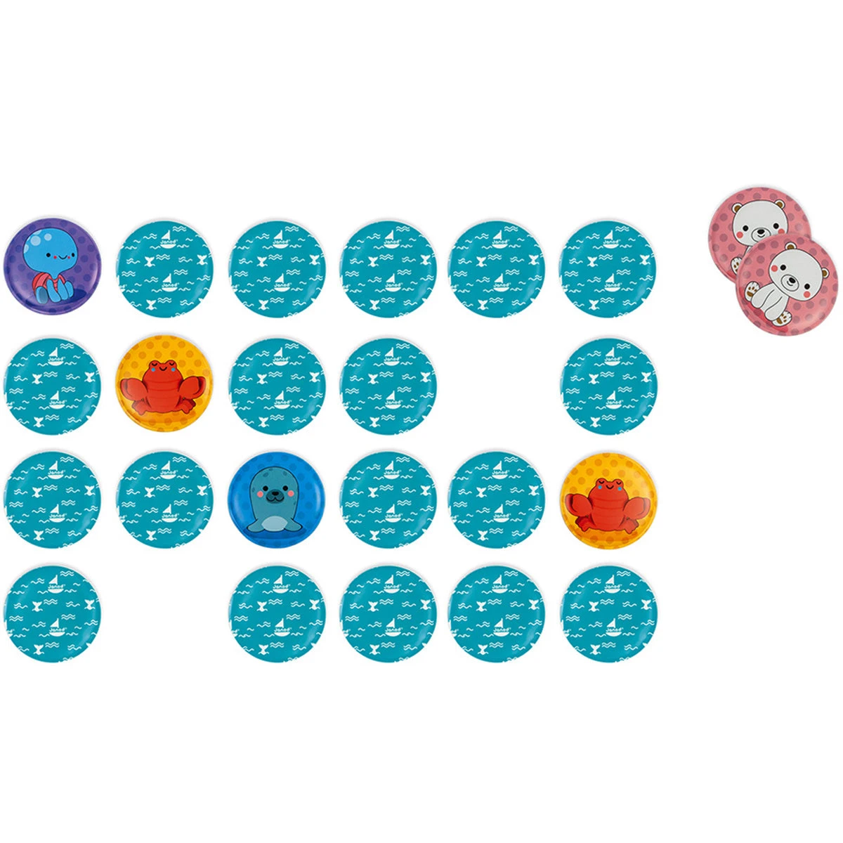 JANOD Badspeelgoed Memory 2jr+ 5 JANOD Badspeelgoed Memory 2jr+ - Afbeelding 3