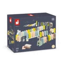 JANOD Dominostenen Sweet Cocoon 2jr+ -Janod JANODdominostenensweetcocoon2jr 114404