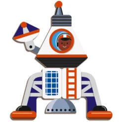 JANOD Magneetboek Heelal 3jr+ -Janod JANODmagneetboekheelal3jr 112589c