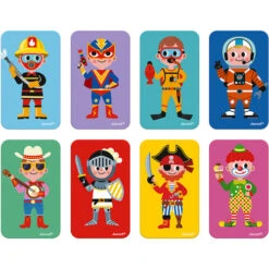 JANOD Magneetboek Kostuums Jongens 3 Jr+ 11 JANOD Magneetboek Kostuums Jongens 3 Jr+ -Janod JANODmagneetboekkostuumsjongens3jr 112719 6