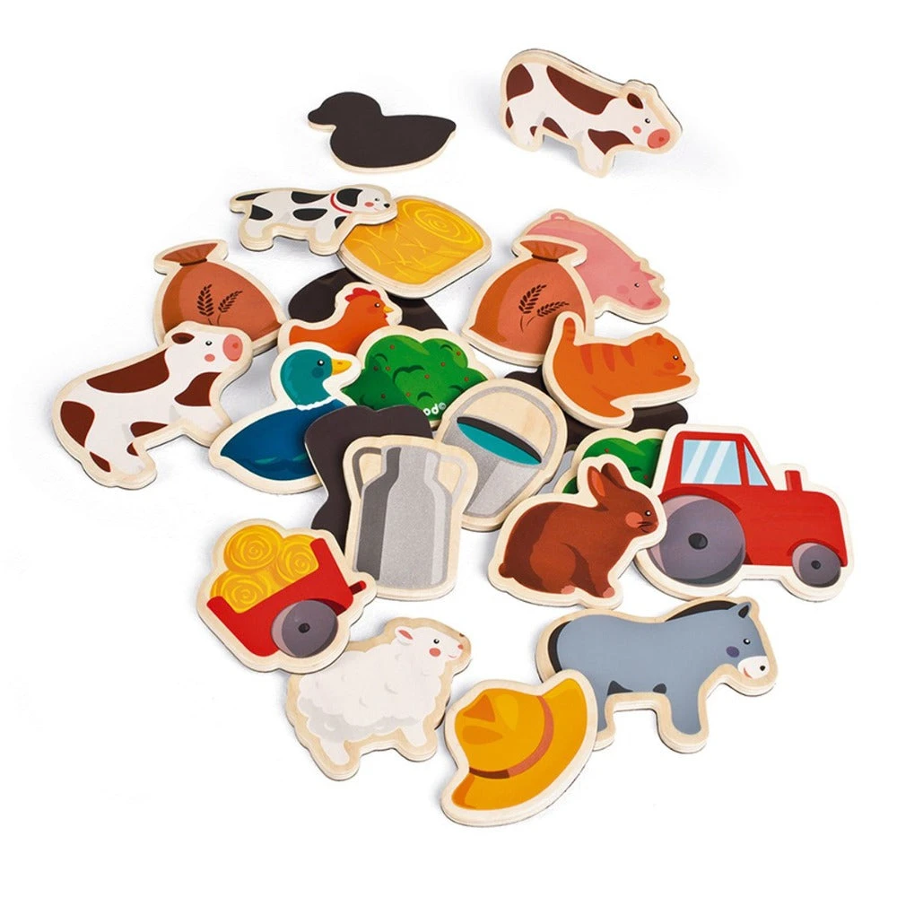 JANOD Magneten Boerderij 18 Mnd+ 3 JANOD Magneten Boerderij 18 Mnd+