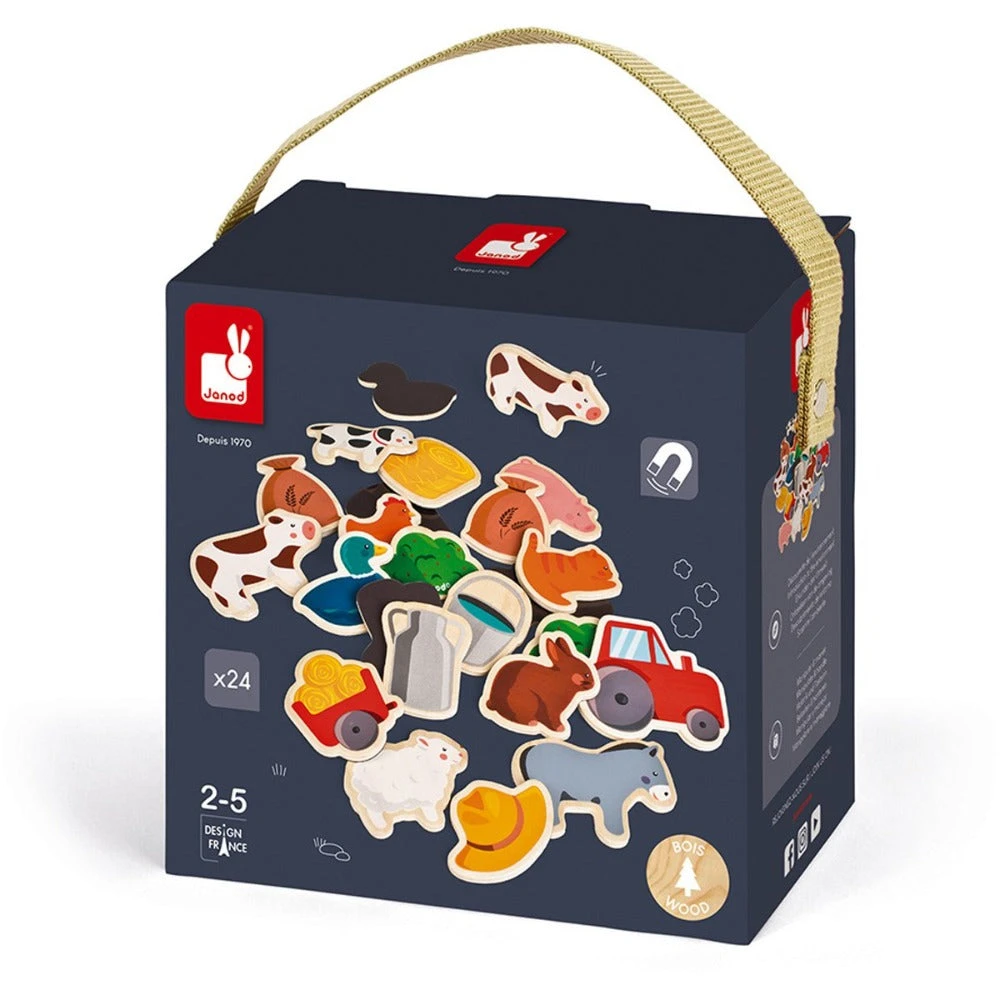 JANOD Magneten Boerderij 18 Mnd+ 5 JANOD Magneten Boerderij 18 Mnd+ - Afbeelding 3