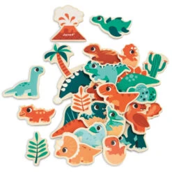 JANOD Magneten Dinos 2 Jr+ / 24 Stks