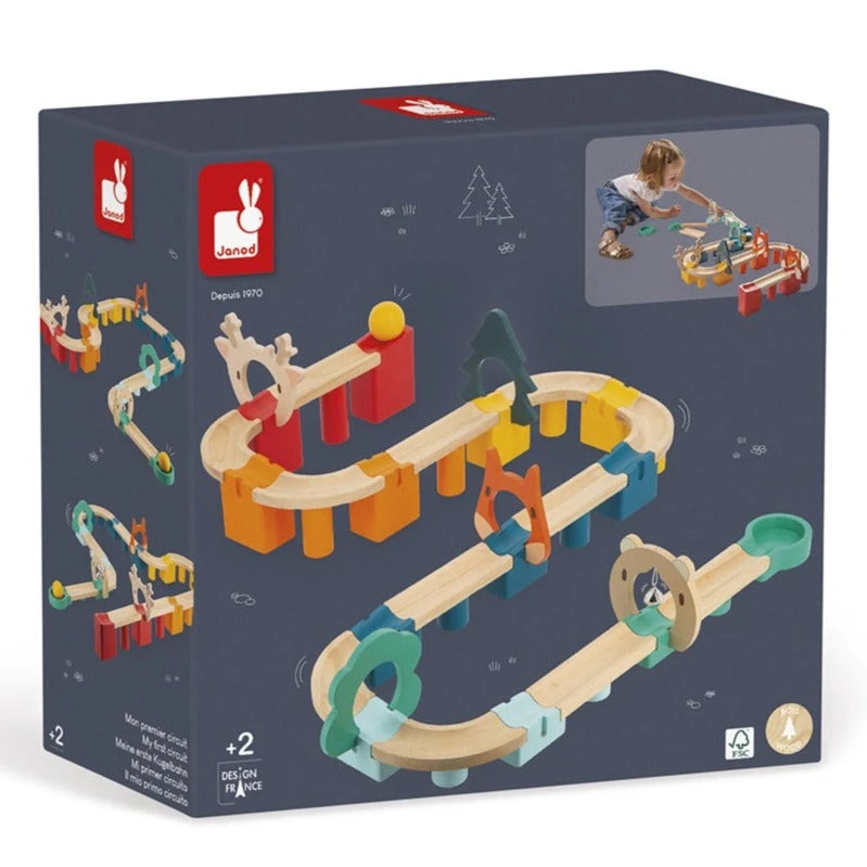 JANOD Mijn Eerste Knikkerbaan 2 Jr+ 8 JANOD Mijn Eerste Knikkerbaan 2 Jr+ - Afbeelding 6