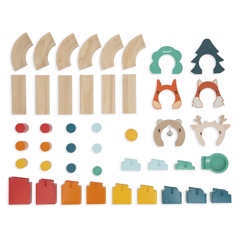 JANOD Mijn Eerste Knikkerbaan 2 Jr+ 6 JANOD Mijn Eerste Knikkerbaan 2 Jr+ - Afbeelding 4