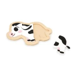 JANOD Puzzel Boerderij 18 M+ / 2-3-4-5 Stks -Janod JANODpuzzelboerderij117114 3