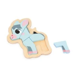 JANOD Puzzel Boerderij 18 M+ / 2-3-4-5 Stks -Janod JANODpuzzelboerderij117114 6