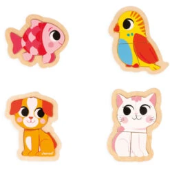 Janod -Janod JANODpuzzelhuisdieren117115