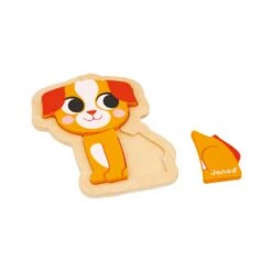 JANOD Puzzel Huisdieren 18 M+ / 2-3-4-5 Stks -Janod JANODpuzzelhuisdieren117115 6