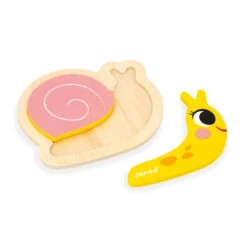 JANOD Puzzel Tuindieren 18 M+ / 2-3-4-5 Stks -Janod JANODpuzzeltuindieren117116 6