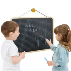 JANOD Schoolbord Dubbelzijdig 60 Cm 3 Jr+ -Janod JANODschoolbord60cm119635 12