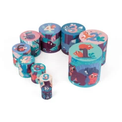 JANOD Stapeltoren Bosdieren 1 Jr+ 10 JANOD Stapeltoren Bosdieren 1 Jr+ -Janod JANODstapeltorenbosdieren1jr 112670c