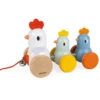 JANOD Trekfiguur Haan En Kippen 18 Mnd+ 1 JANOD Trekfiguur Haan En Kippen 18 Mnd+ -Janod JANODtrekfiguurhaanenkippen18mnd 118259a
