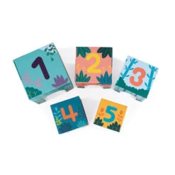 JANOD X WWF Stapeltoren Met 5 Houten Dieren 1 Jr+ -Janod JANODxWWFstapeltorenmet5houtendieren1jr 118623c