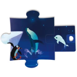 JANOD Verrassingspuzzel Onder De Sterren 3 Jr+ / 20 Stks -Janod janod verrassingspuzzel onder de sterren 112688 d