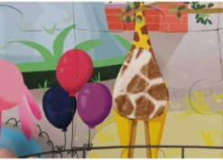 JANOD Voelpuzzel Dierentuin 3 Jr+ / 20 Stks -Janod janod voelpuzzel dierentuin 112774 c 1